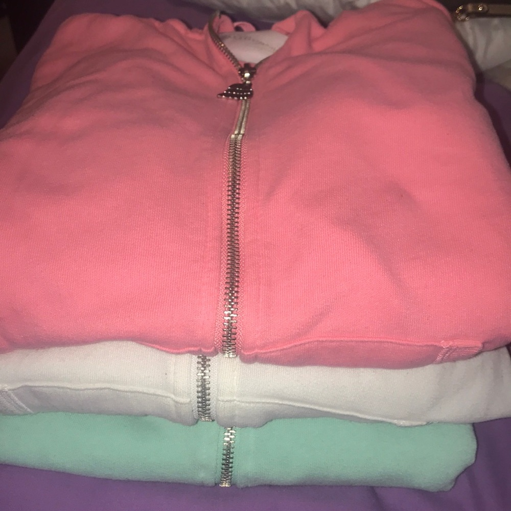 3 Large Victoria Secret Hoodies with Back Detail